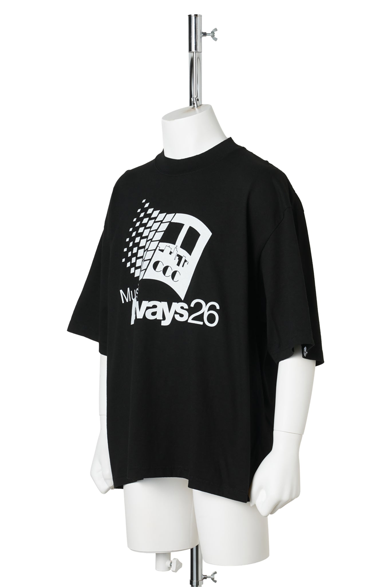 CITY COUNTRY CITY X IS-NESS MUSIC T-SHIRT MUSIC ALEAYS / BLACK