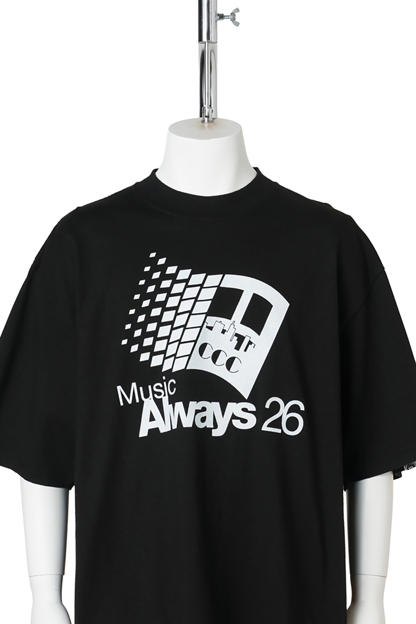 CITY COUNTRY CITY X IS-NESS MUSIC T-SHIRT MUSIC ALEAYS / BLACK