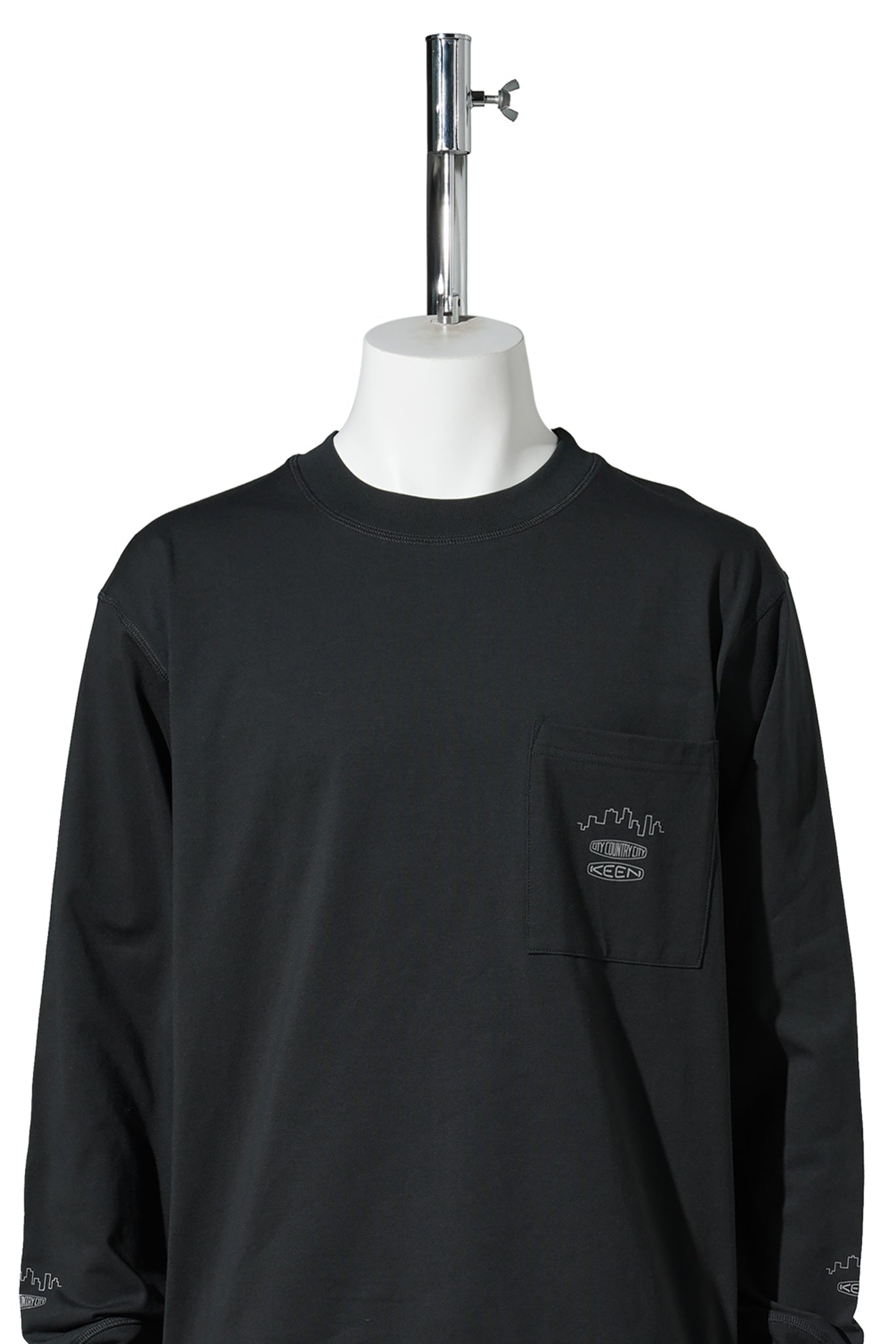 HARVEST LS T-SHIRT / BLACK