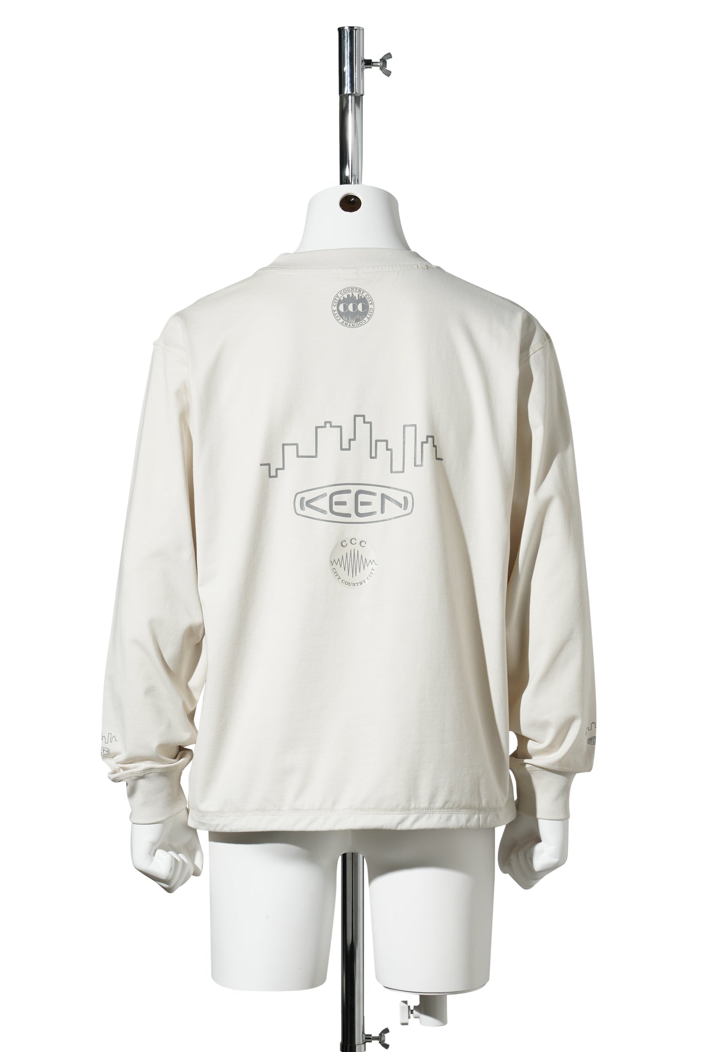 HARVEST LS T-SHIRT / WHITE CAP