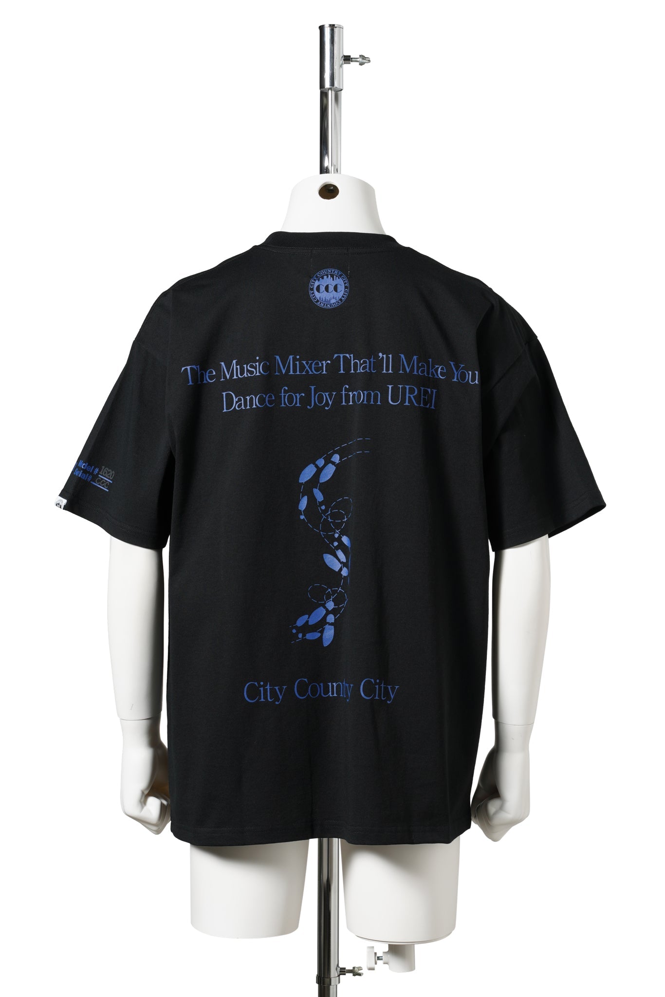 COTTON T-T-SHIRT_UREI / BLACK