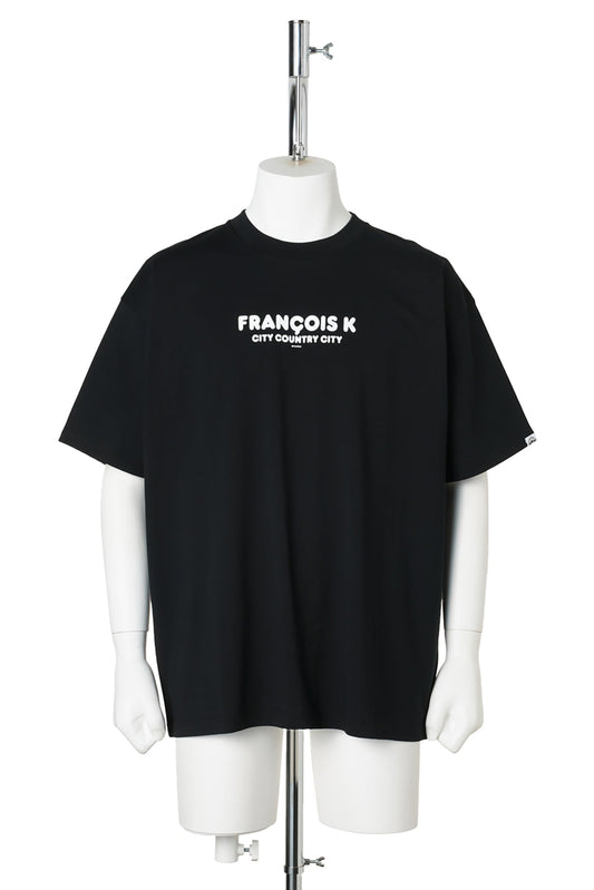 COTTON T-SHIRT_CITY COUNTRY CITY x FRANCOIS K / BLACK