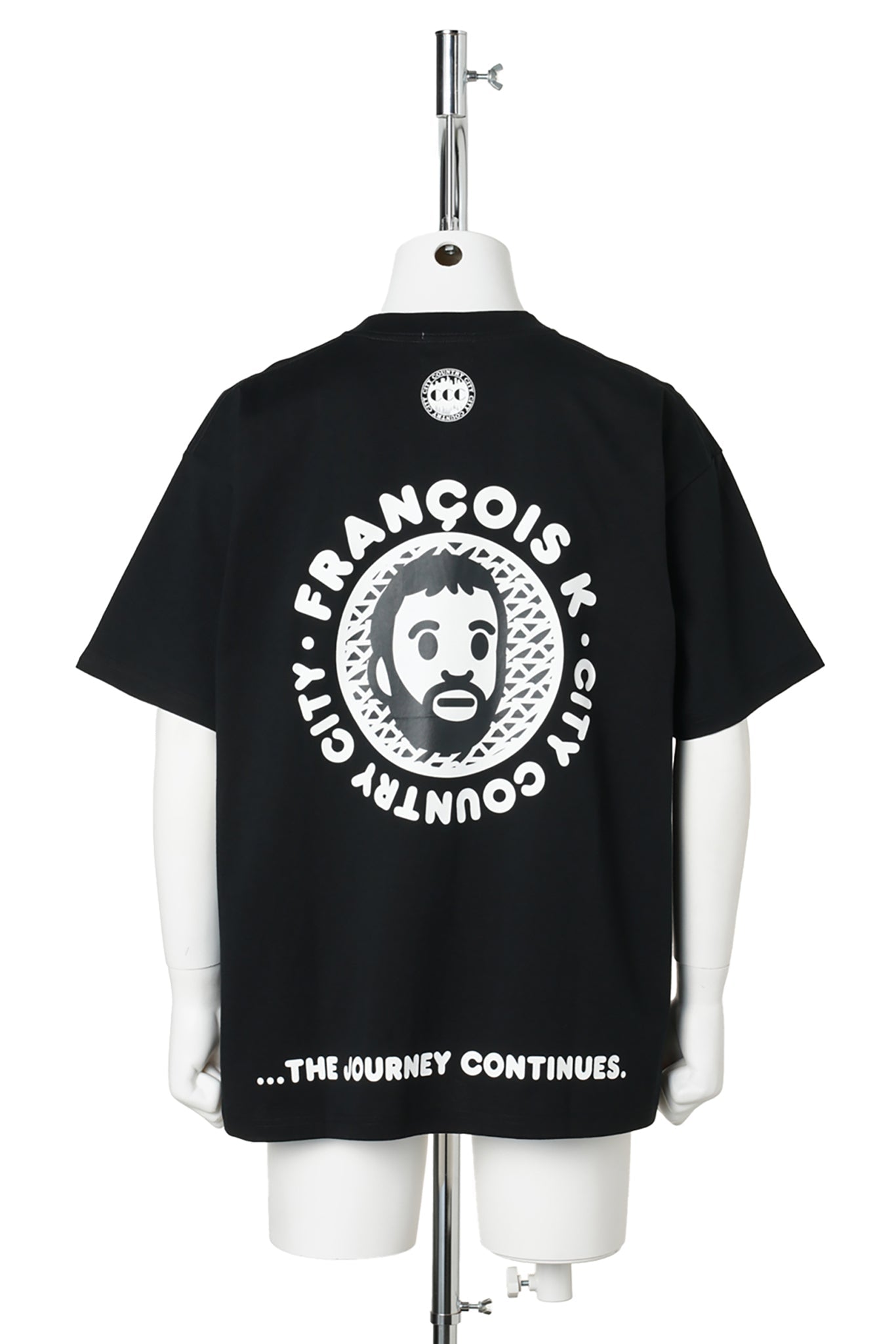 COTTON T-SHIRT_CITY COUNTRY CITY x FRANCOIS K / BLACK