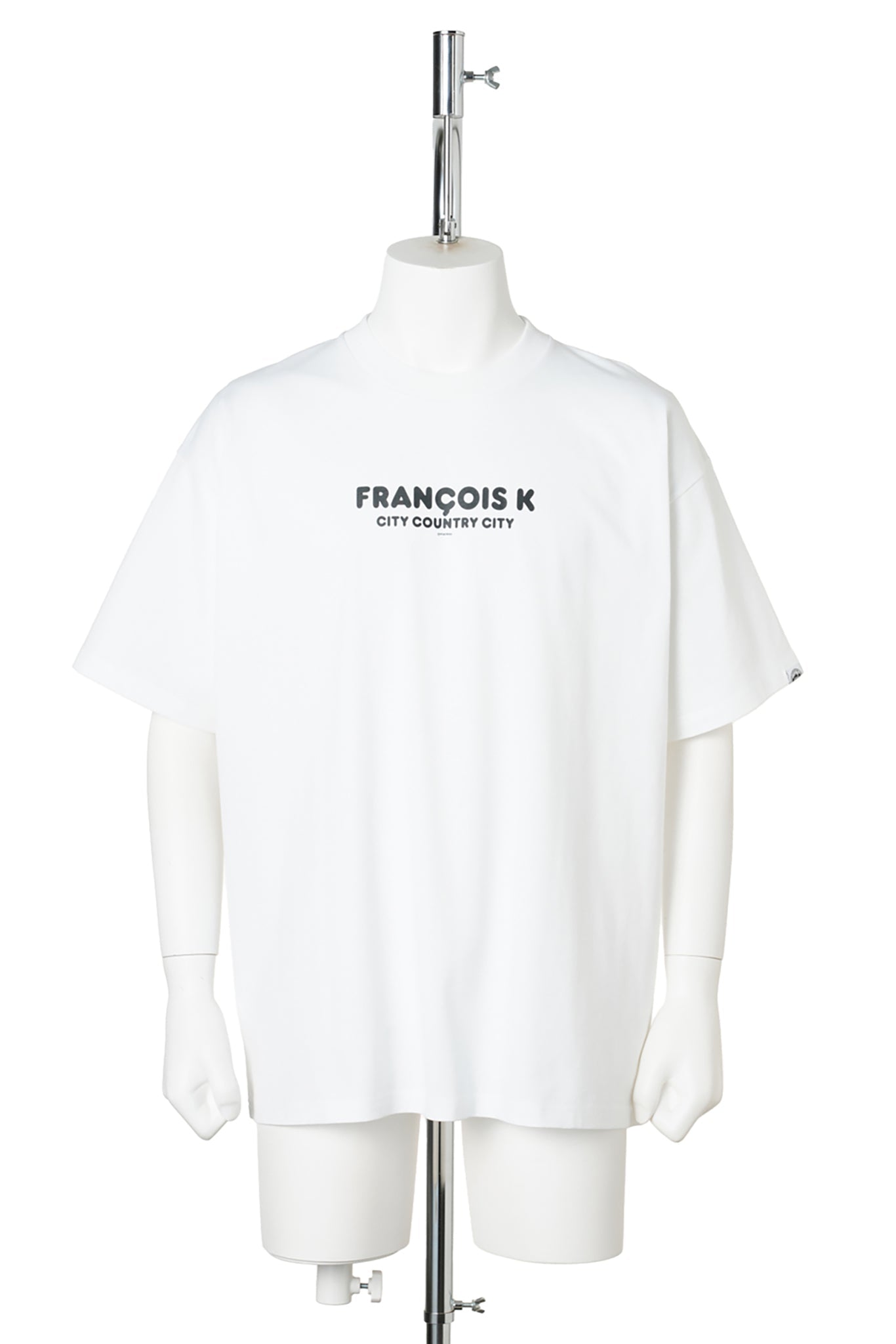 COTTON T-SHIRT_CITY COUNTRY CITY x FRANCOIS K / WHITE