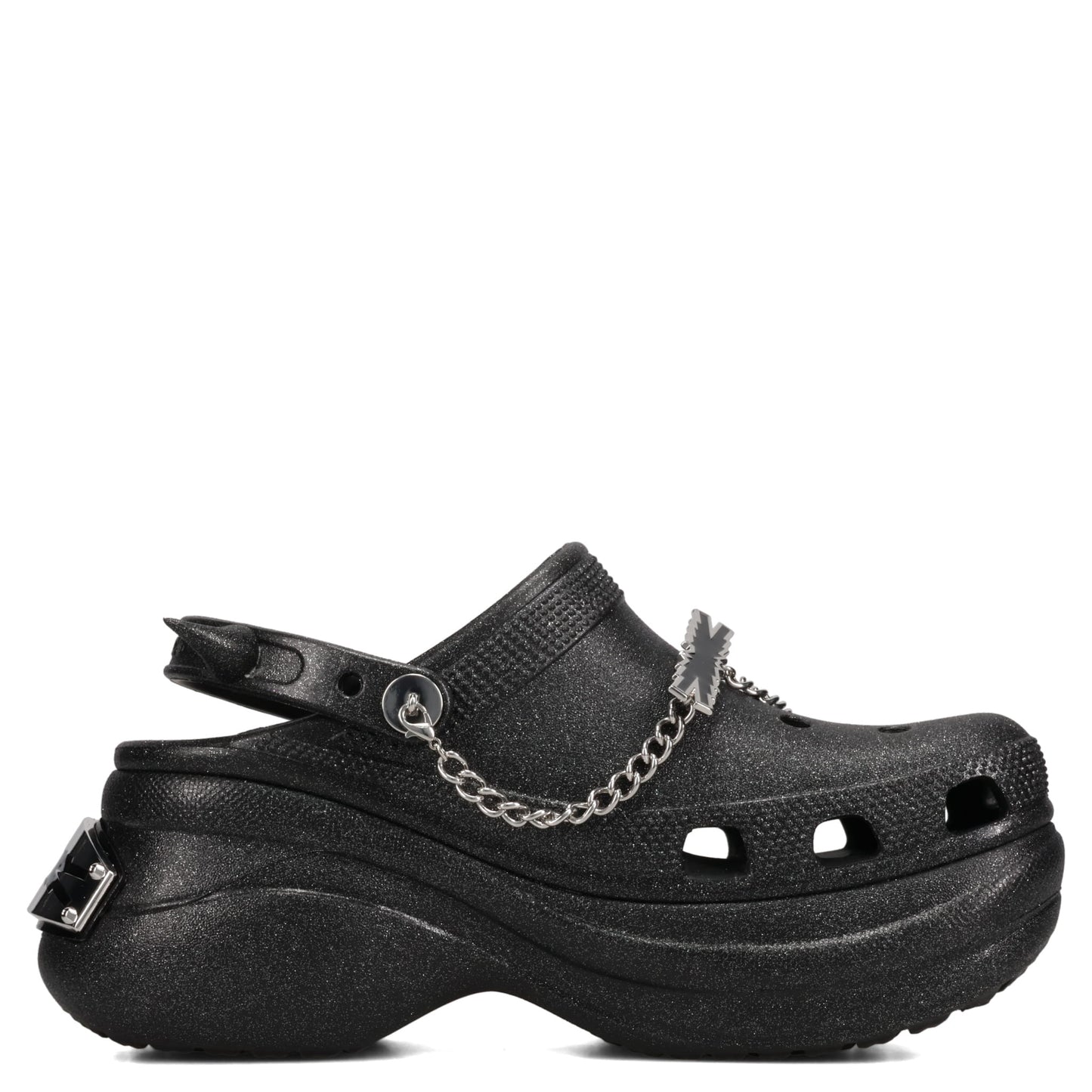 LE SSERAFIM Crocs BAE CLOG / 9DO:GLITTER/BLACK