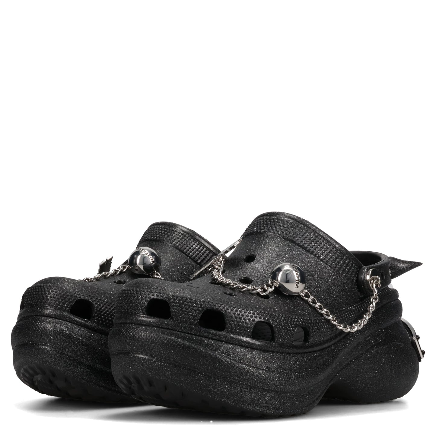LE SSERAFIM Crocs BAE CLOG / 9DO:GLITTER/BLACK