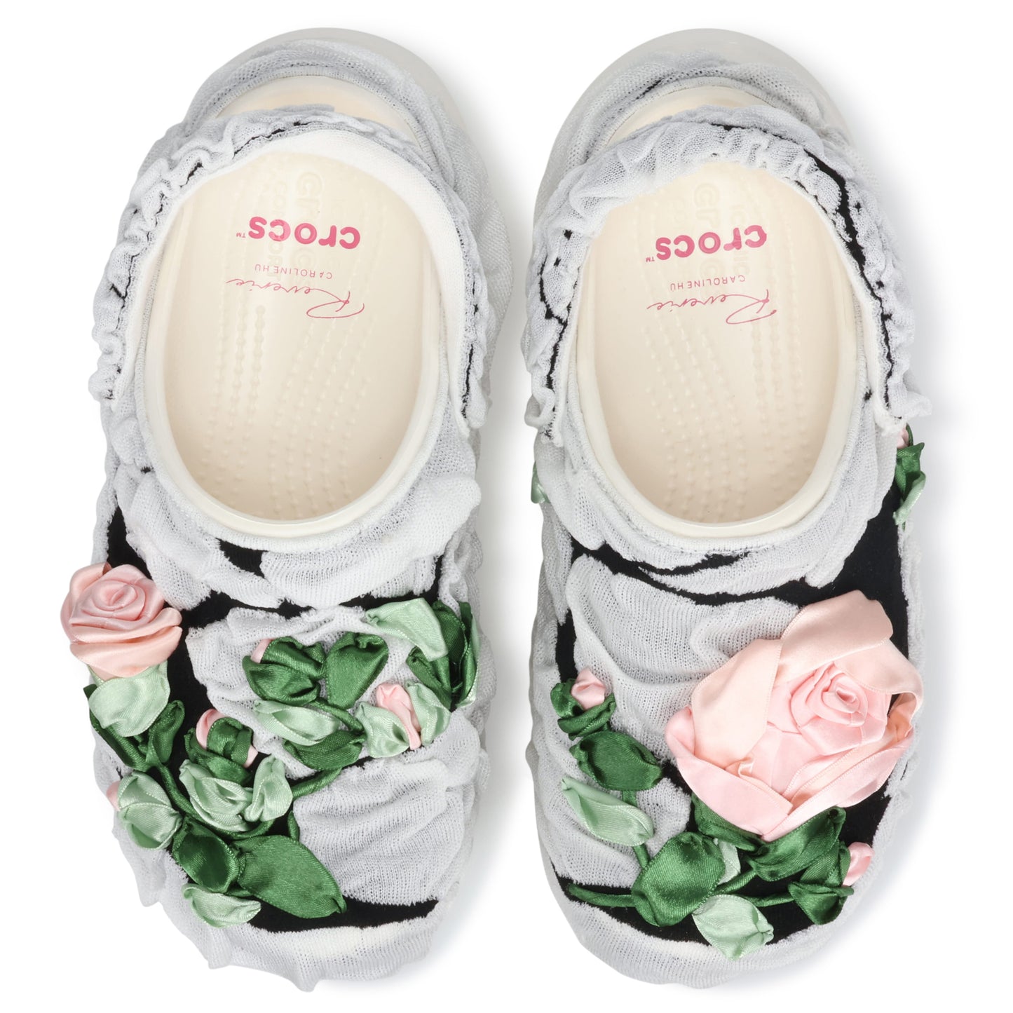 Caroline Hu x Crocs BAE CLOG / CHALK
