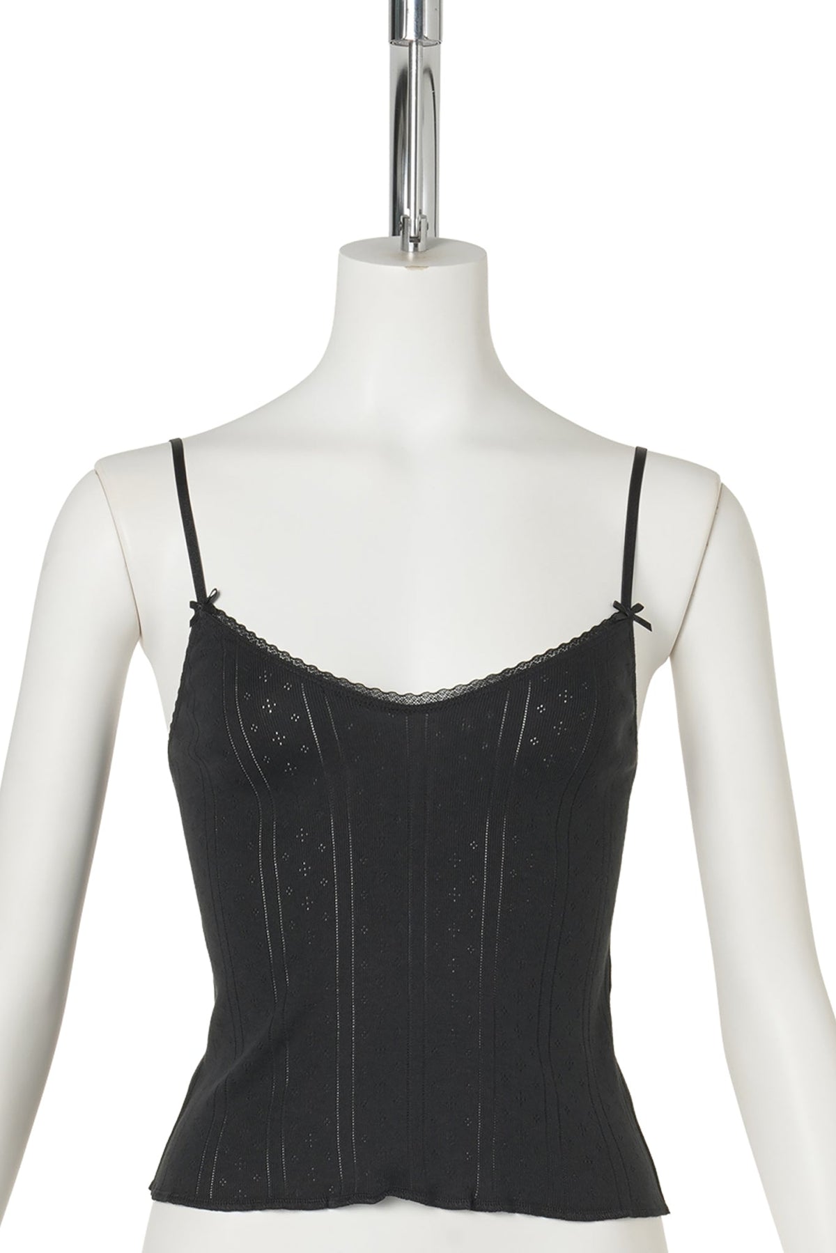 THE LONG CAMI / BLACK