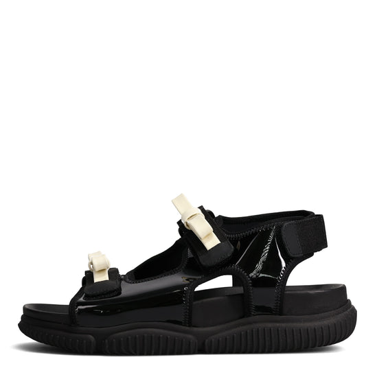 VALERIA SANDAL / BLACK/YELLOW