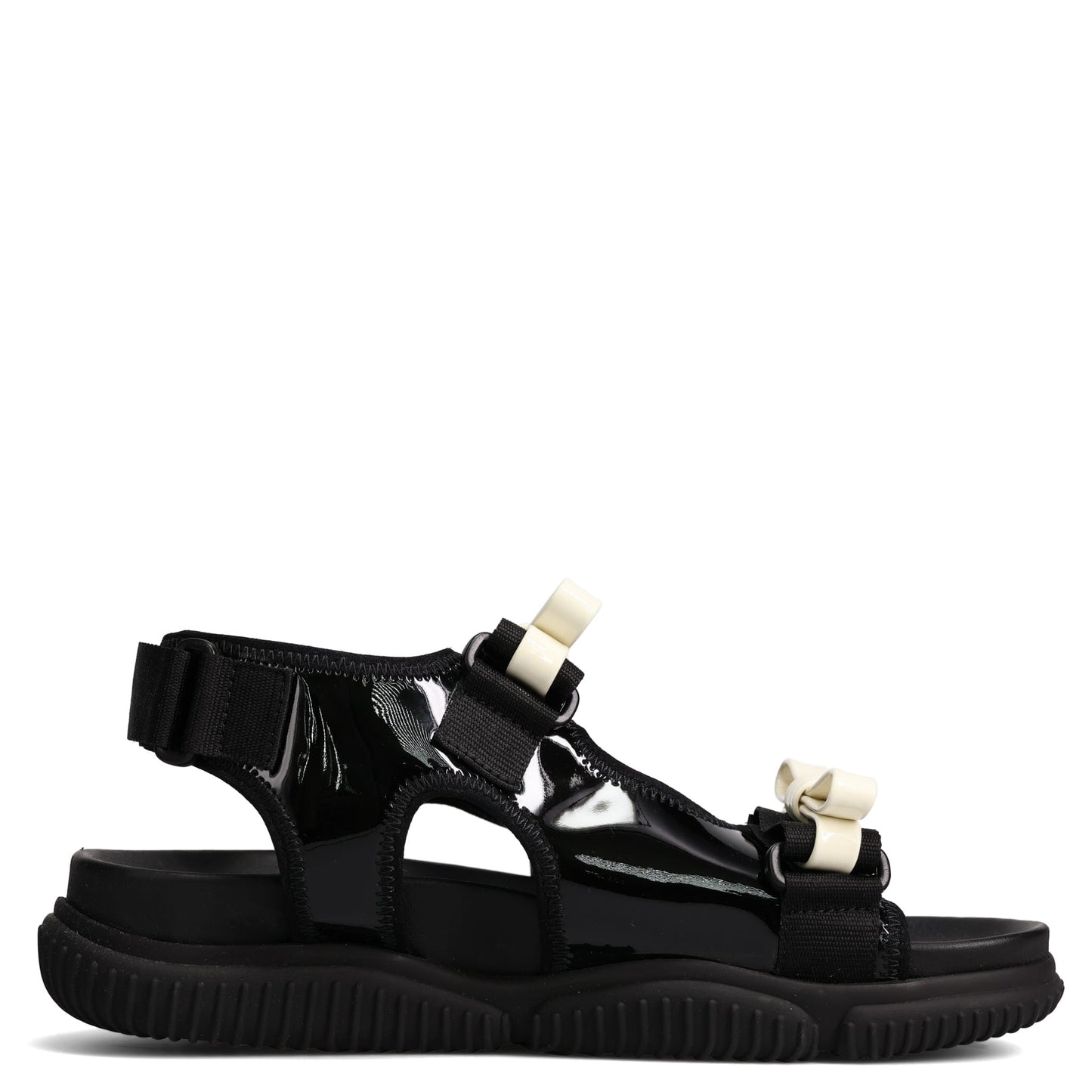 VALERIA SANDAL / BLACK/YELLOW