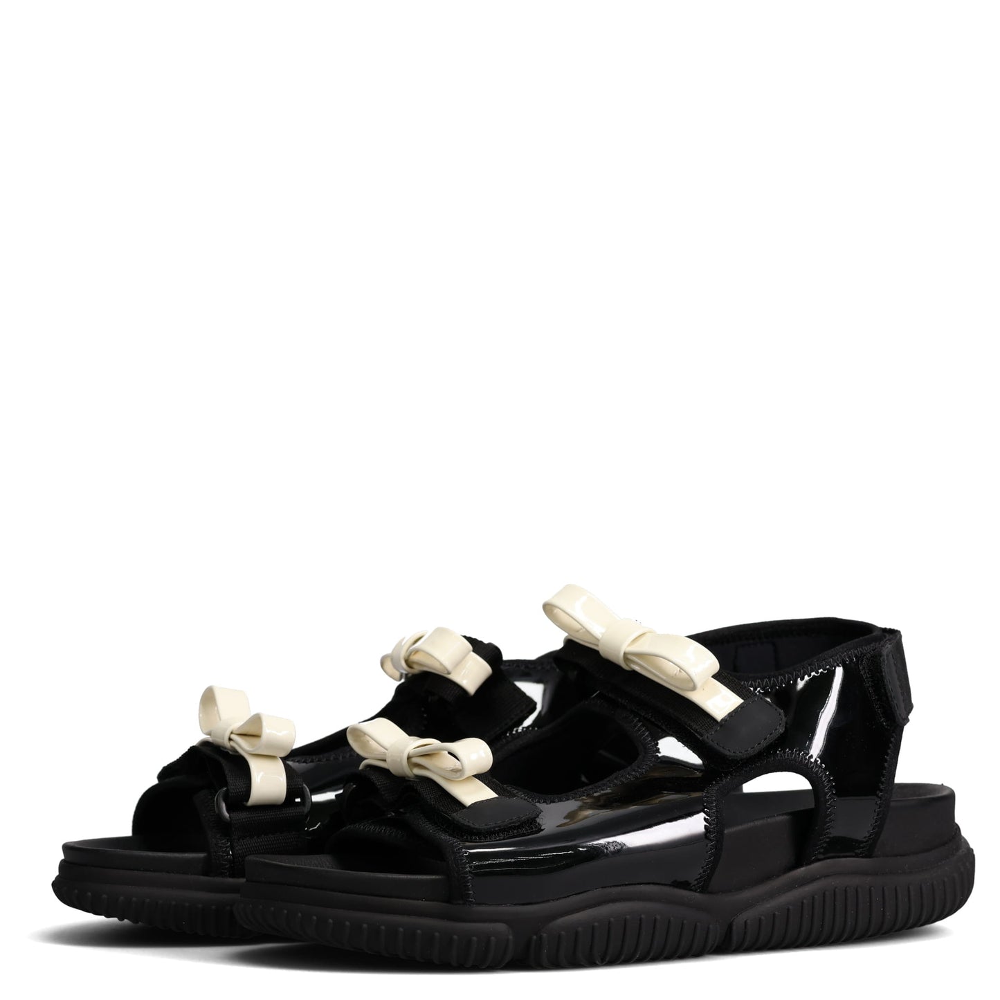 VALERIA SANDAL / BLACK/YELLOW