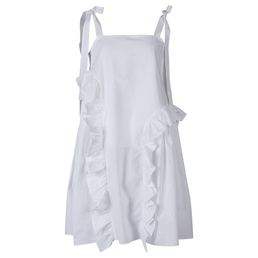 AGATA DRESS COTTON / WHITE