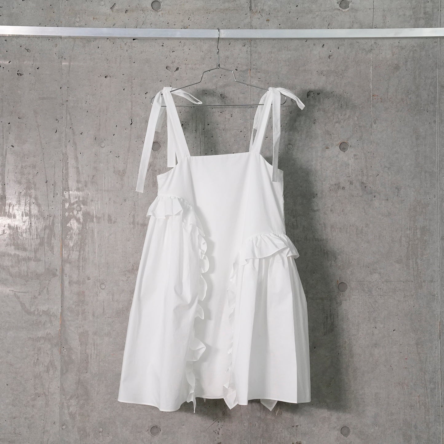 AGATA DRESS COTTON / WHITE