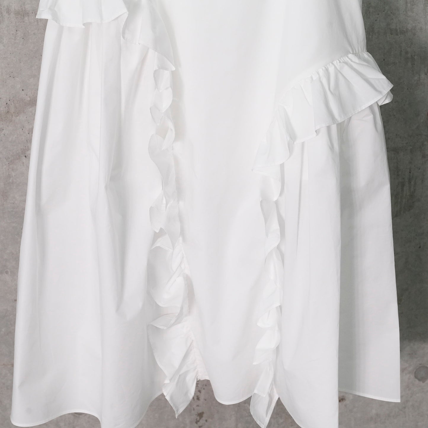 AGATA DRESS COTTON / WHITE