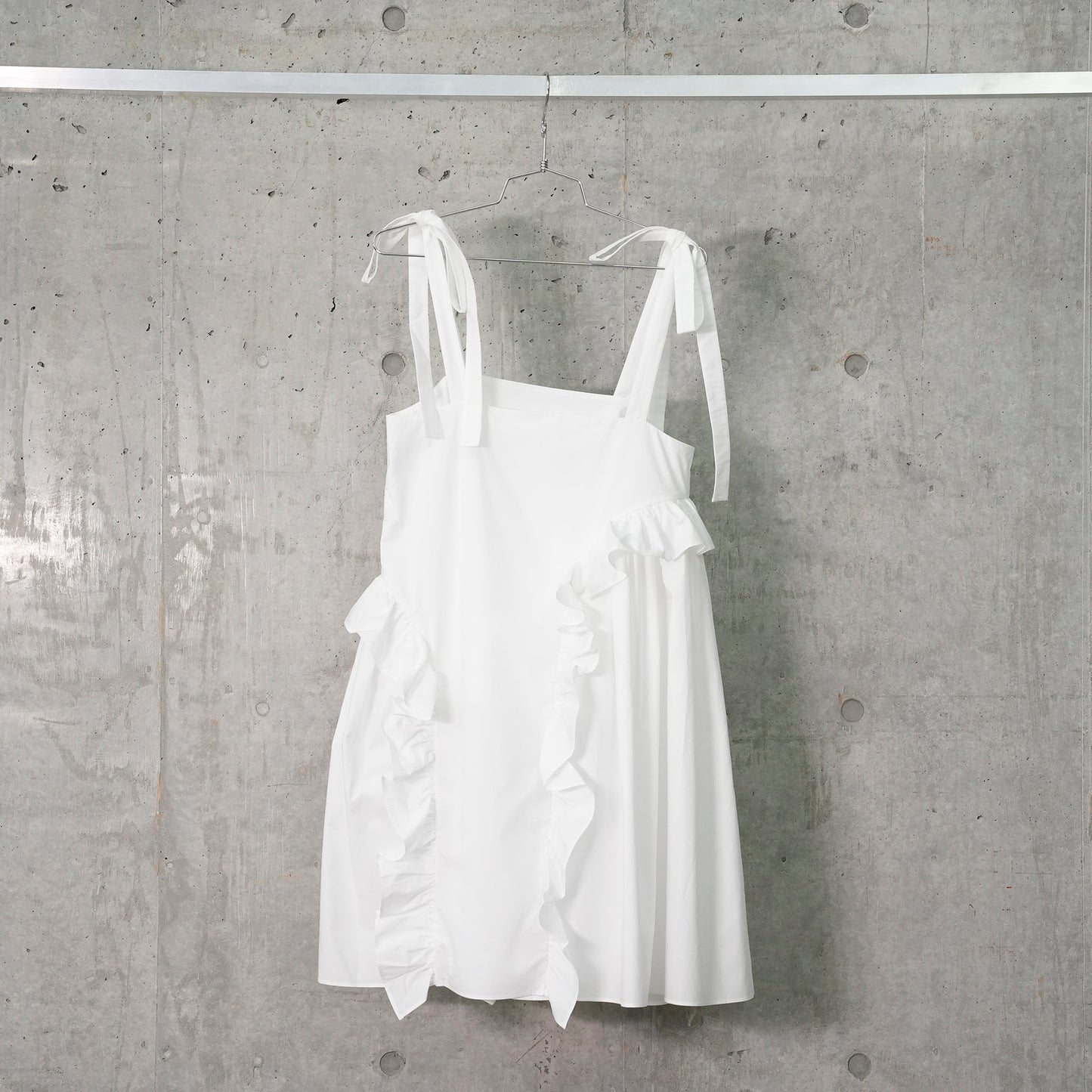 AGATA DRESS COTTON / WHITE