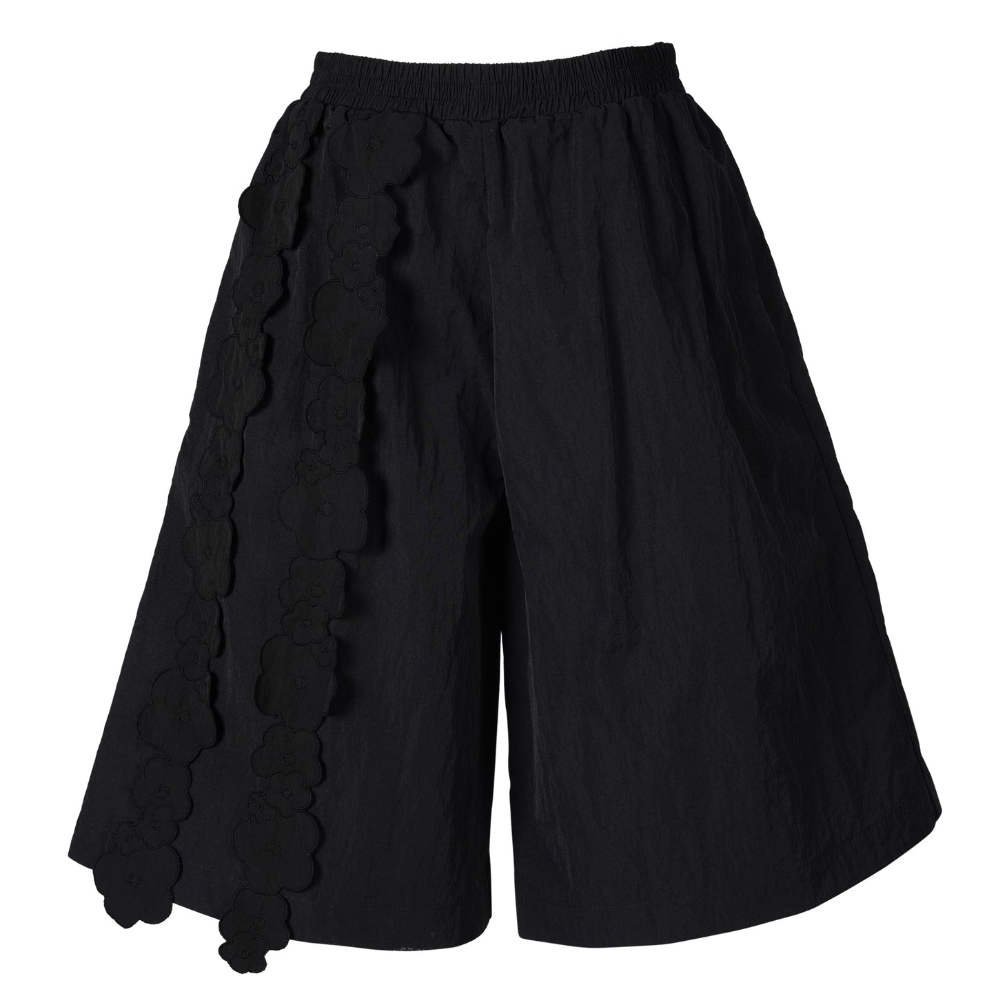 ANGEL SHORTS RECYCLED TAFFETA / BLACK