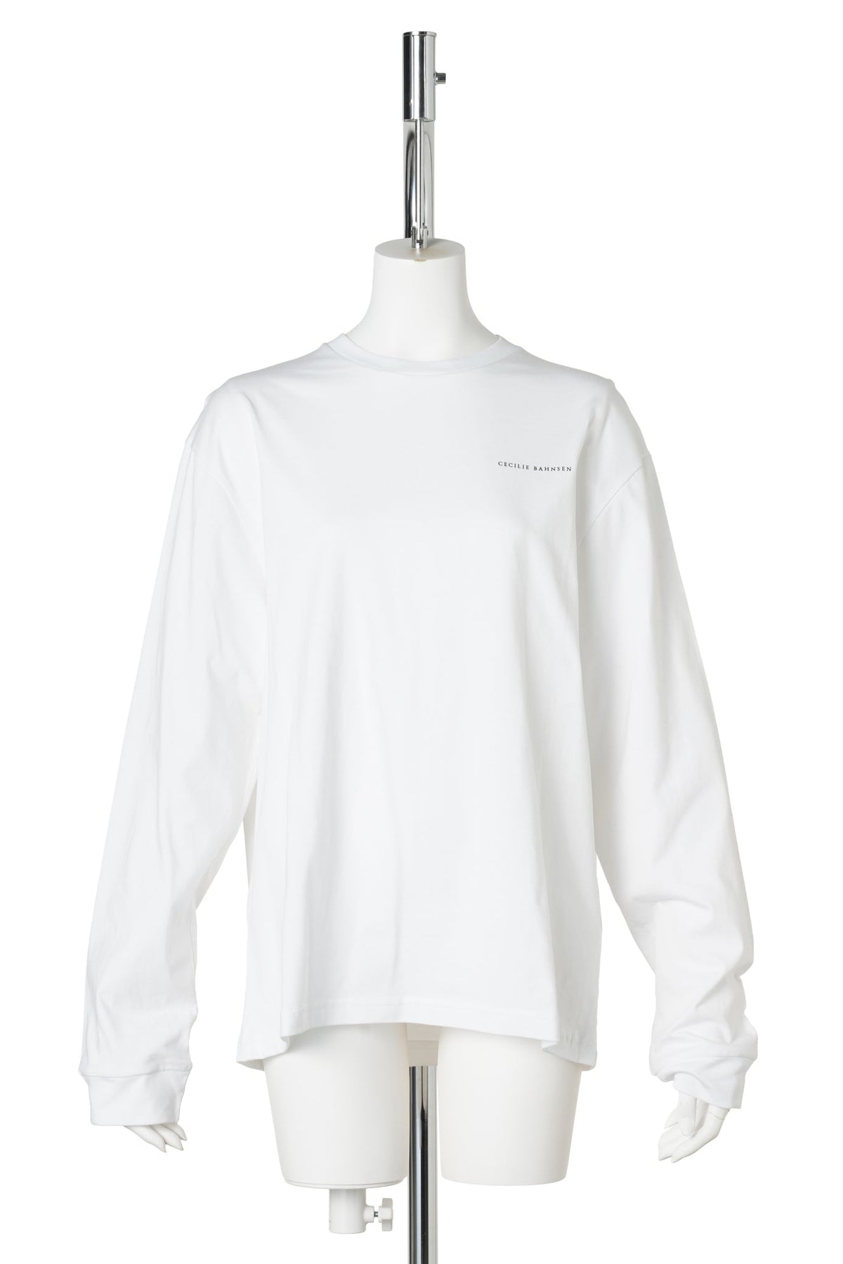 CBLILY T-SHIRT / WHITE/SILVER