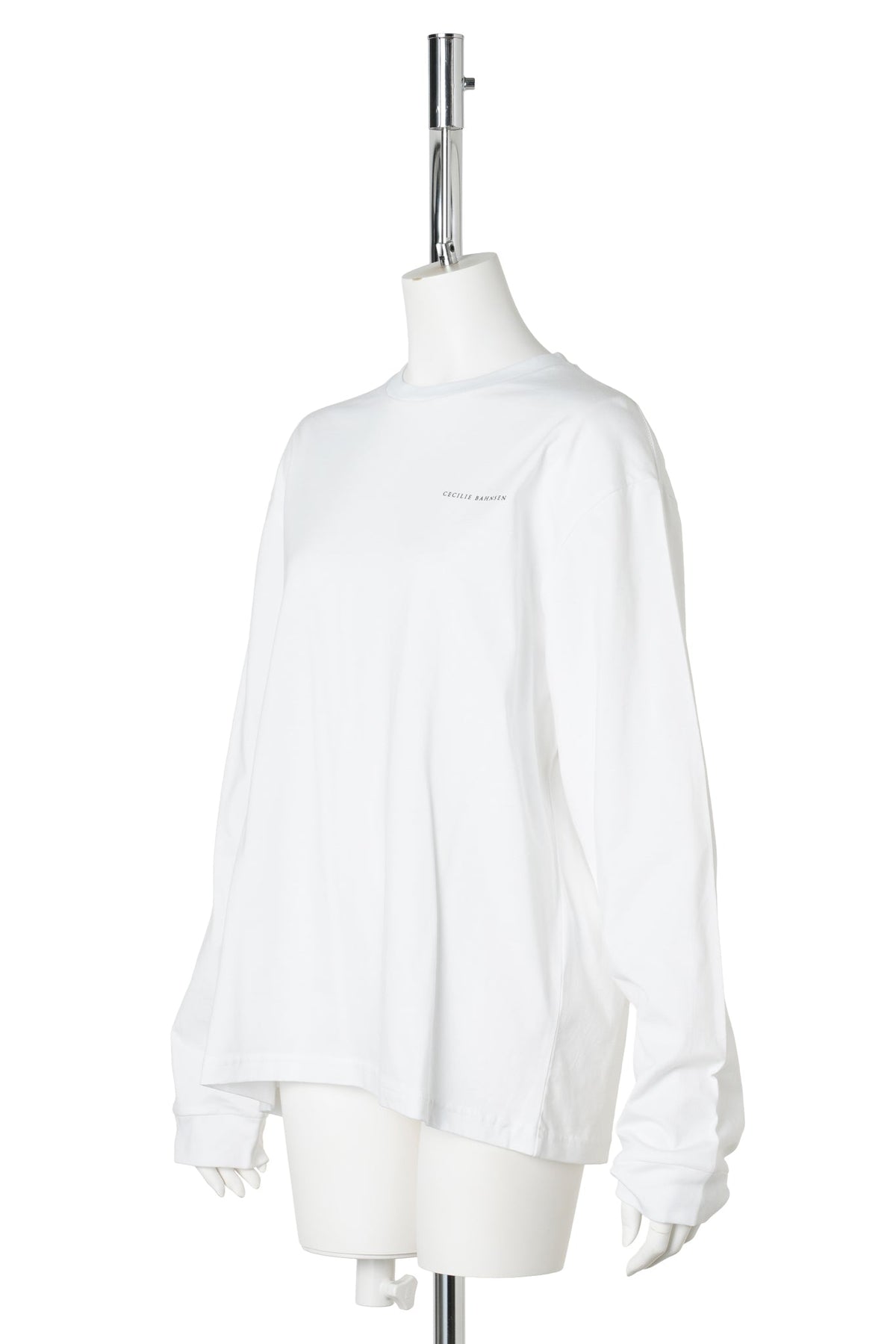 CBLILY T-SHIRT / WHITE/SILVER