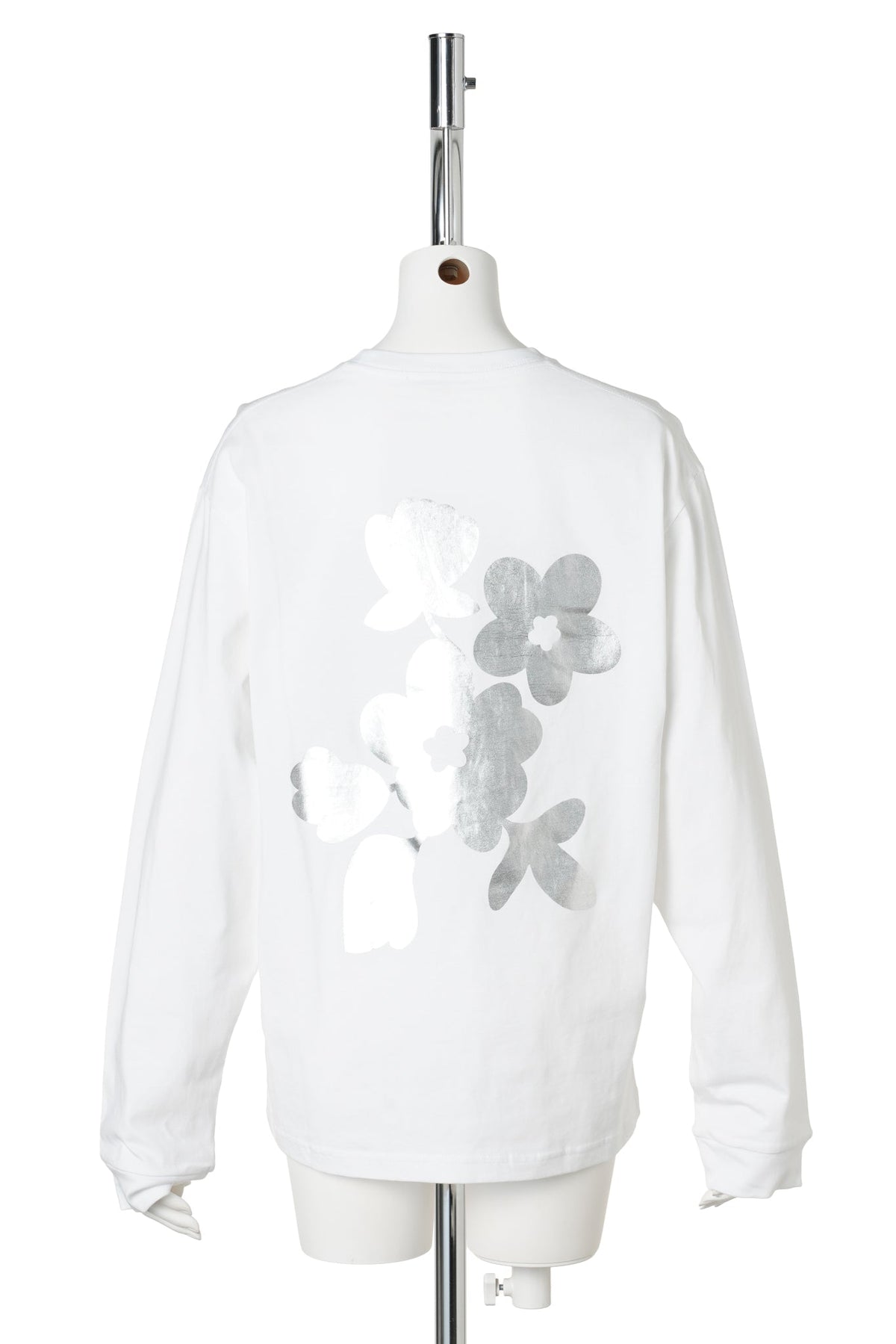 CBLILY T-SHIRT / WHITE/SILVER