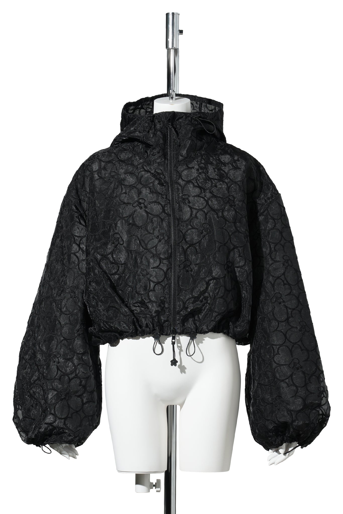 CBAISHA BLOUSON JACKET FELICIA EMBROIDERY / BLACK