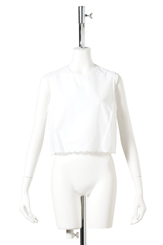 CBDEEBA TOP / WHITE