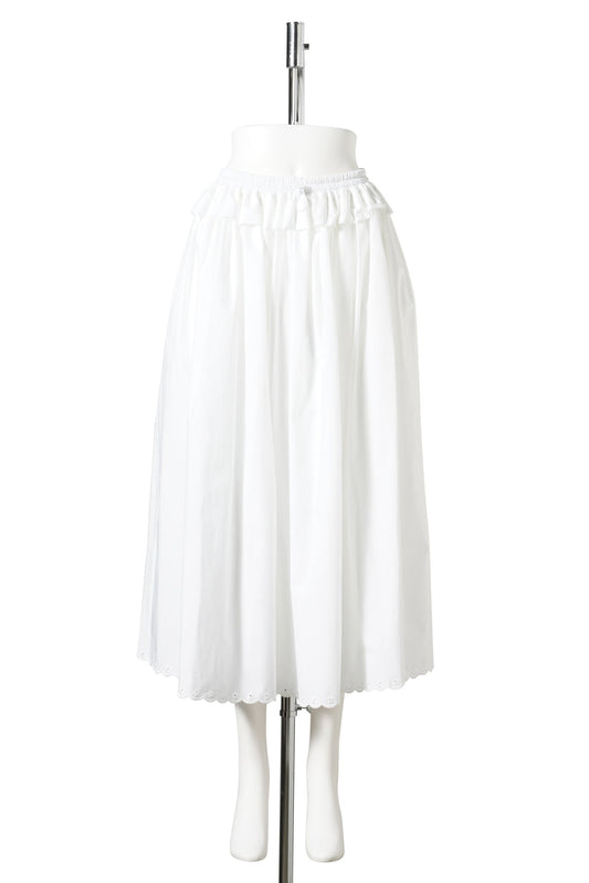 CBDALIA SKIRT / WHITE