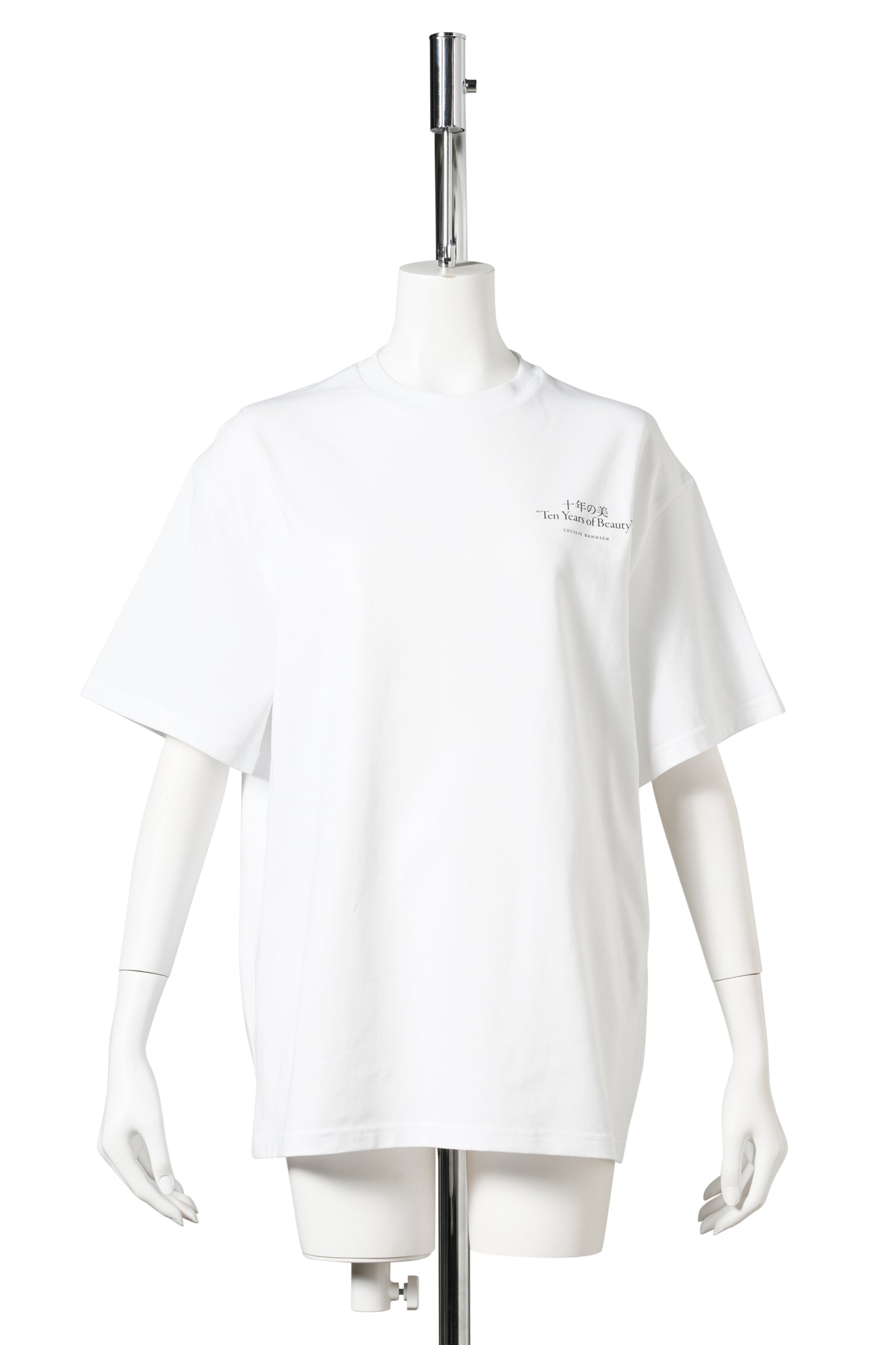 CBDOROTHY T-SHIRT PRINTED JERSEY / WHITE/BLACK