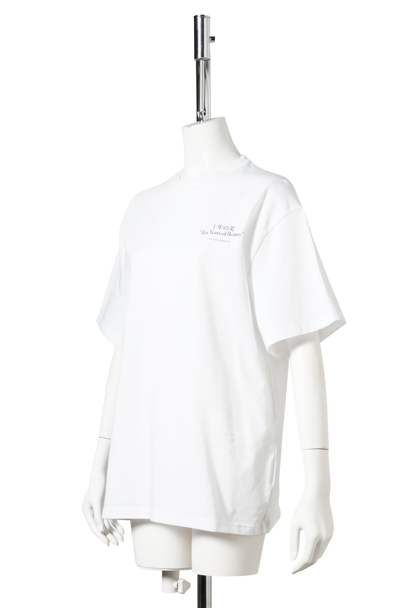 CBDOROTHY T-SHIRT PRINTED JERSEY / WHITE/BLACK