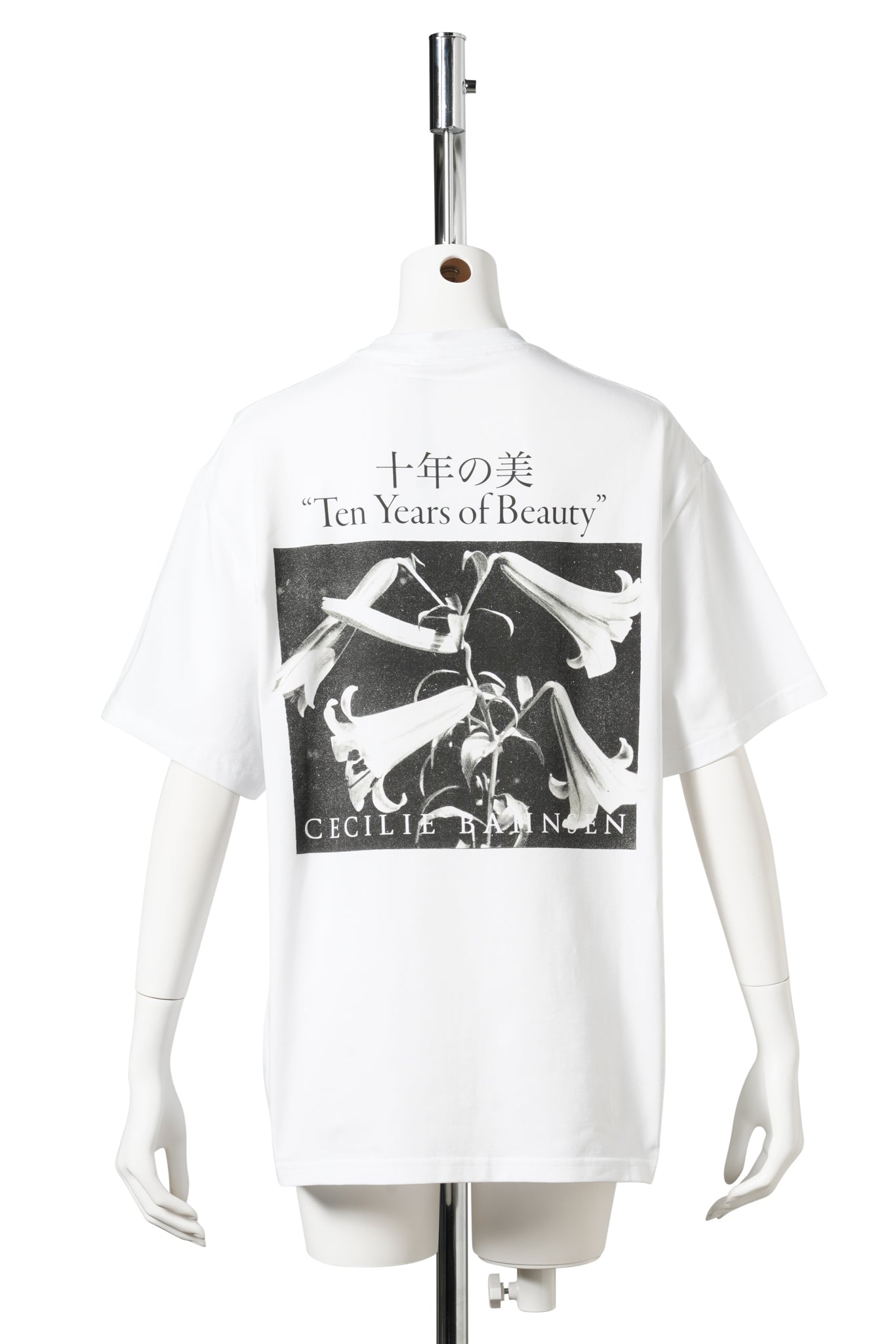 CBDOROTHY T-SHIRT PRINTED JERSEY / WHITE/BLACK
