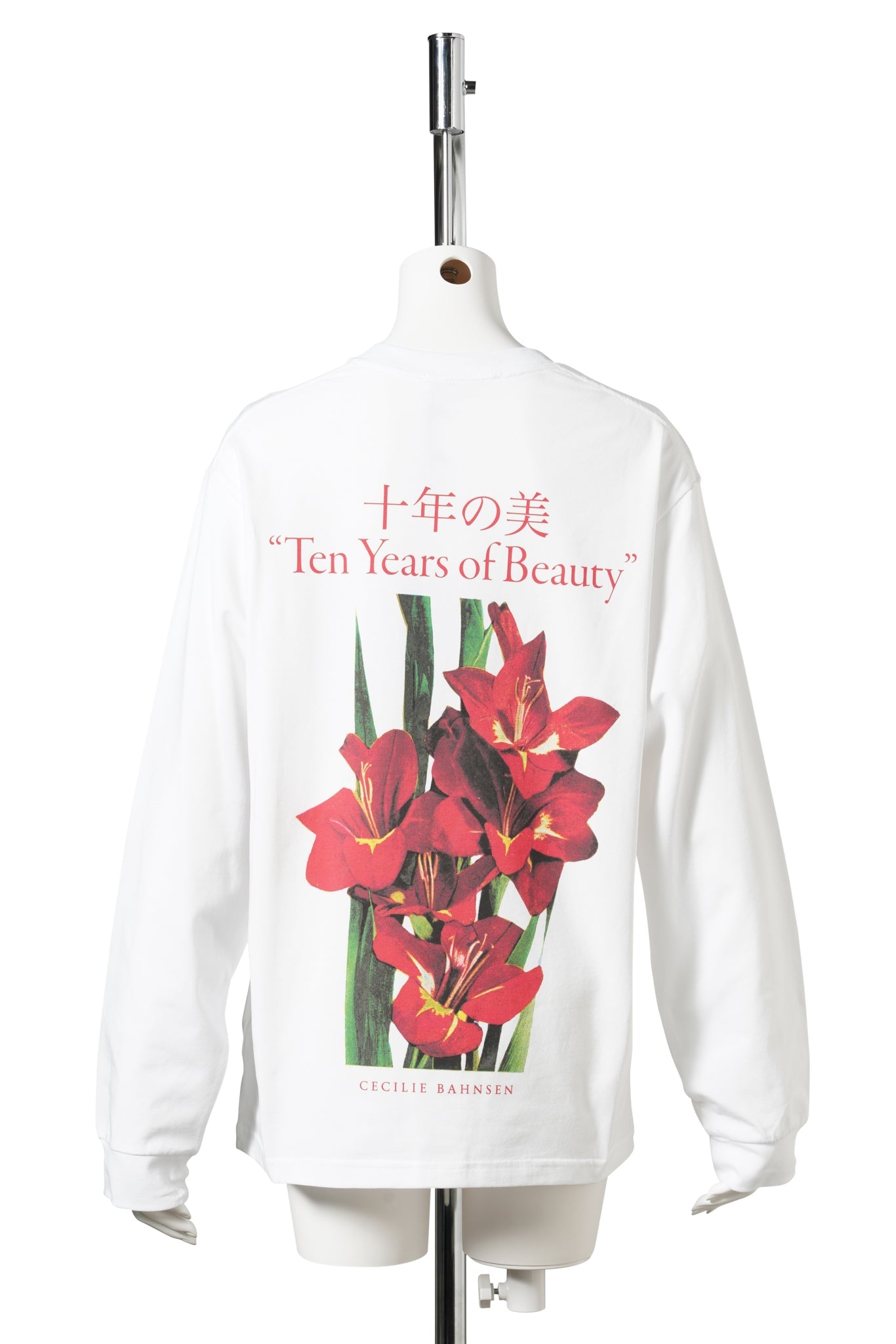 CBLILY T-SHIRT PRINTED JERSEY / WHITE/RED