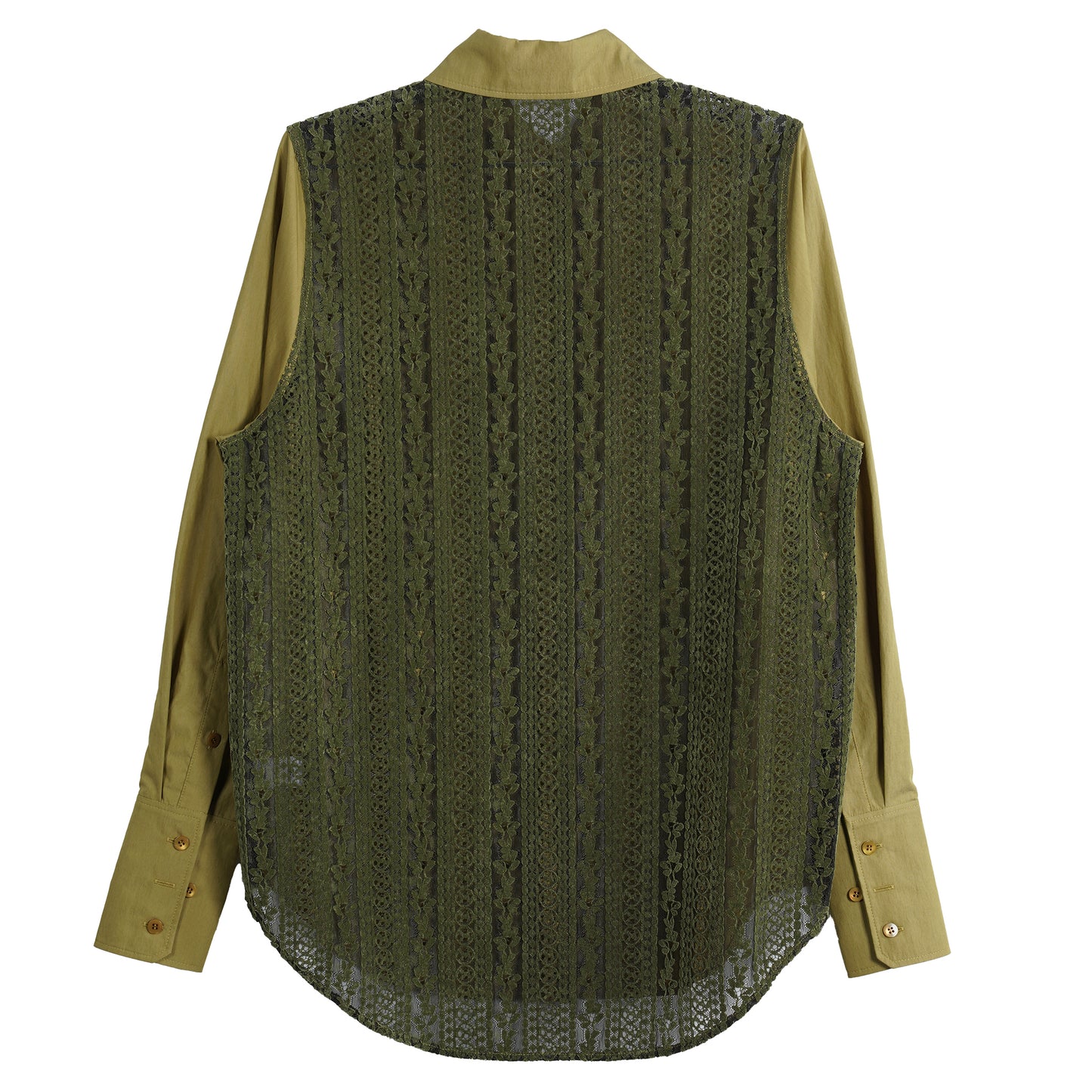 SHIRT / OLIVE/DARK GREEN