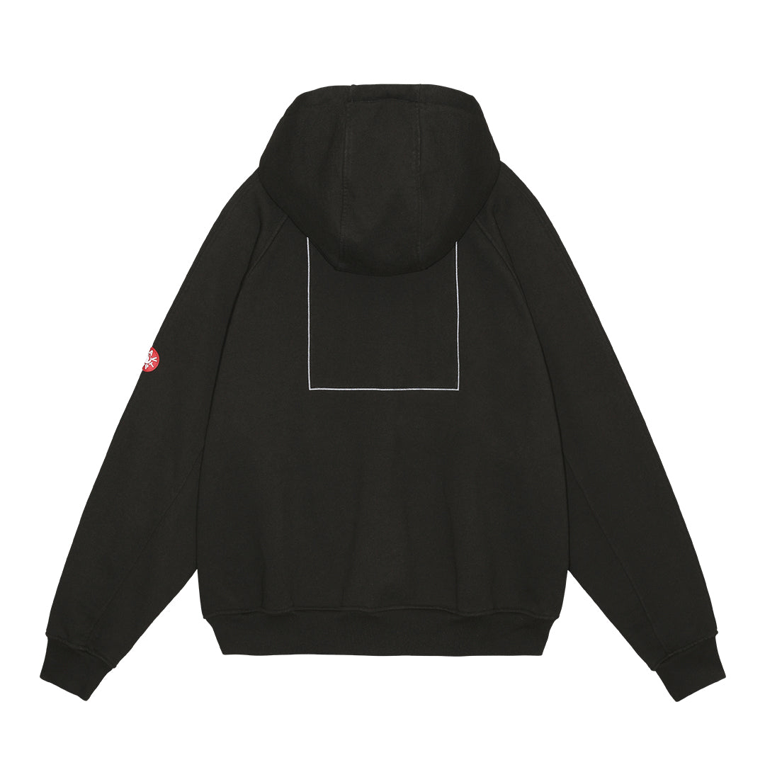 INTERCOMMUNICATION BIG HEAVY HOODY / BLACK