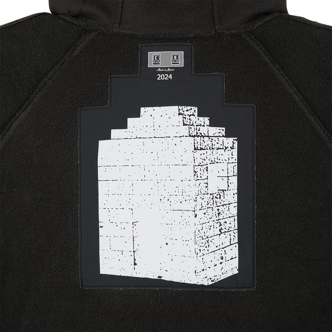 INTERCOMMUNICATION BIG HEAVY HOODY / BLACK