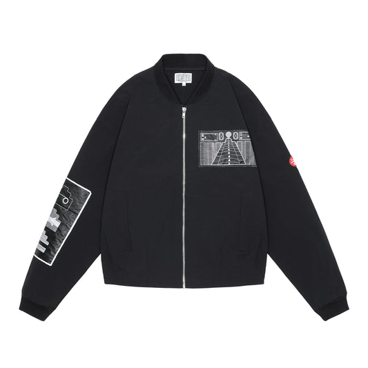 ESTRANGEMENT ZIP JACKET / BLACK