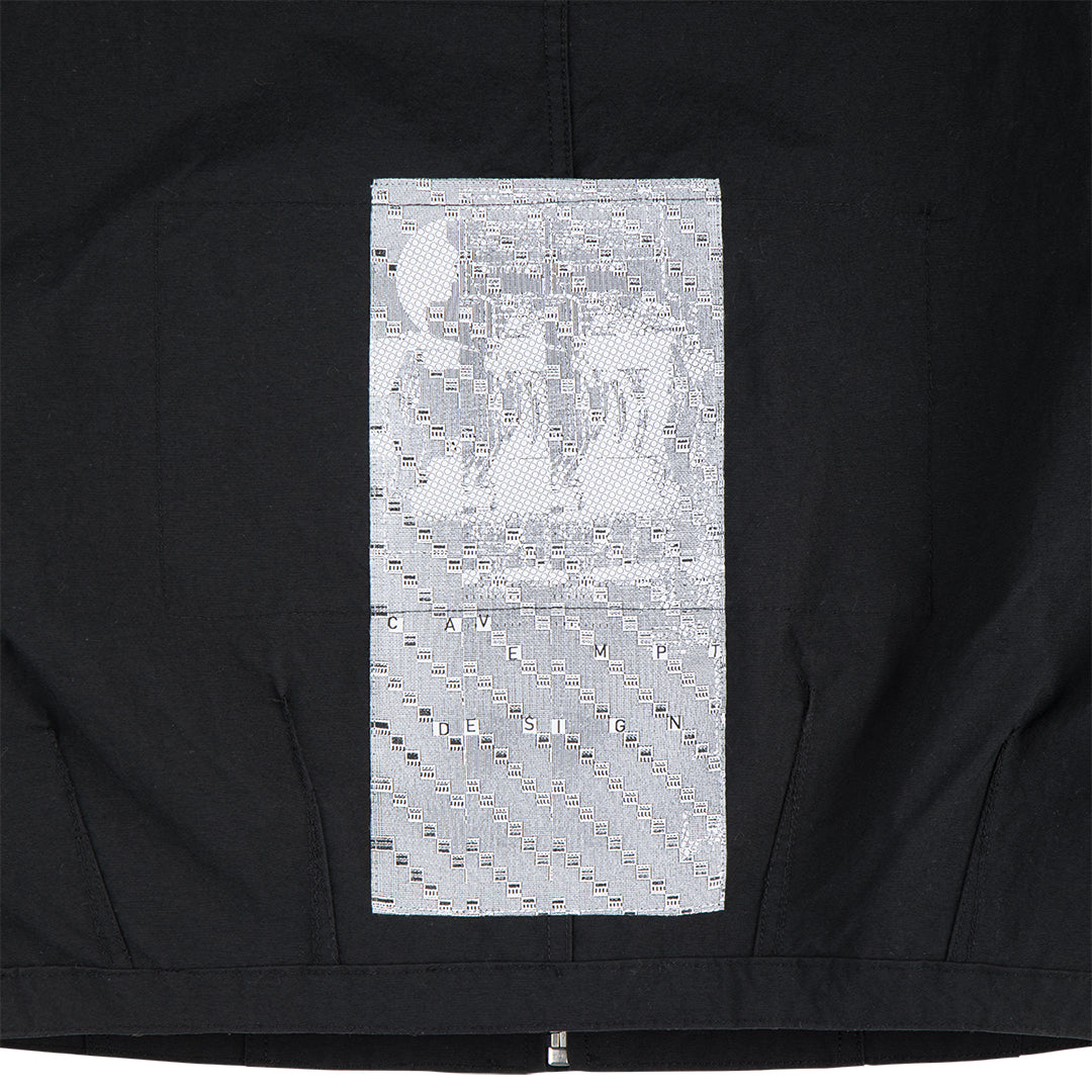 ESTRANGEMENT ZIP JACKET / BLACK