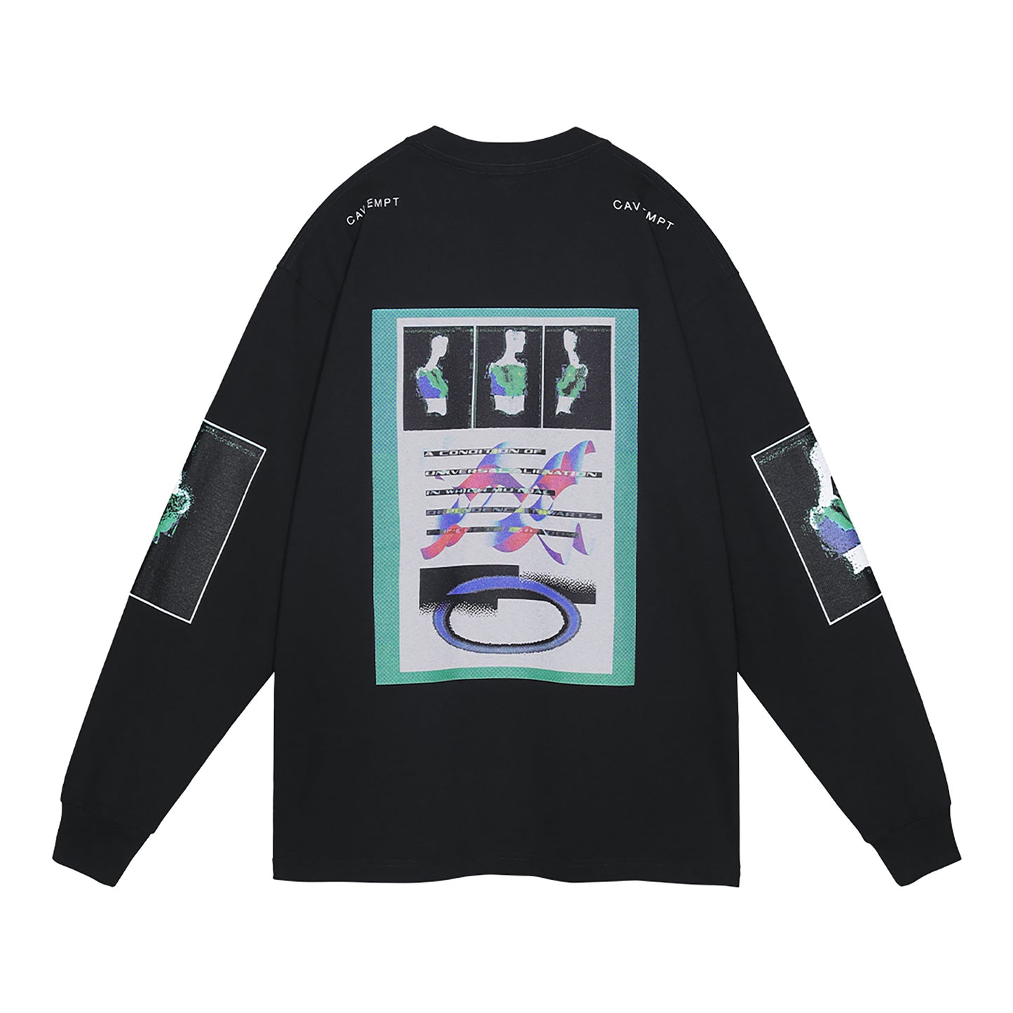 TORSHIN_SEQ LONG SLEEVE T / BLACK