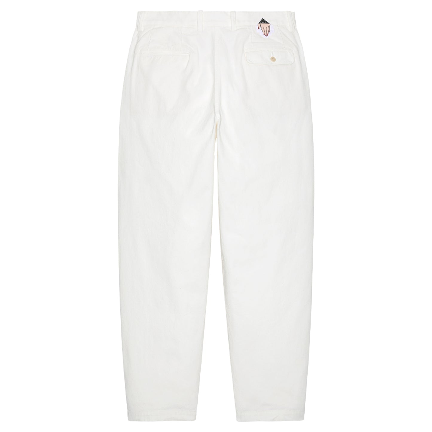 TWO TUCK PANTS / WHITE