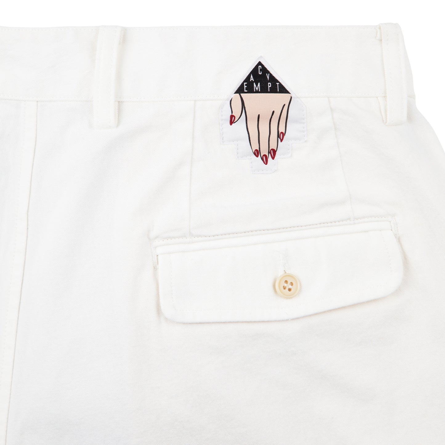 TWO TUCK PANTS / WHITE