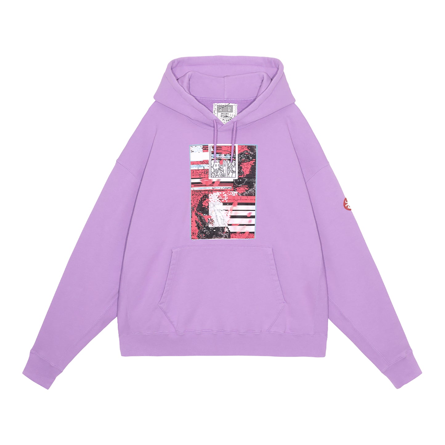 MD LIP READER HOODY / PURPLE