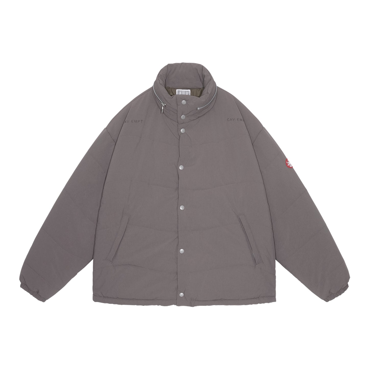 WAVE STITCH PUFF JACKET / GREY