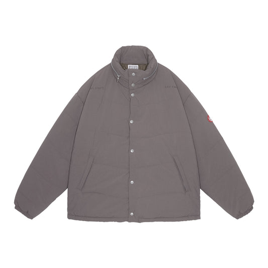 WAVE STITCH PUFF JACKET / GREY