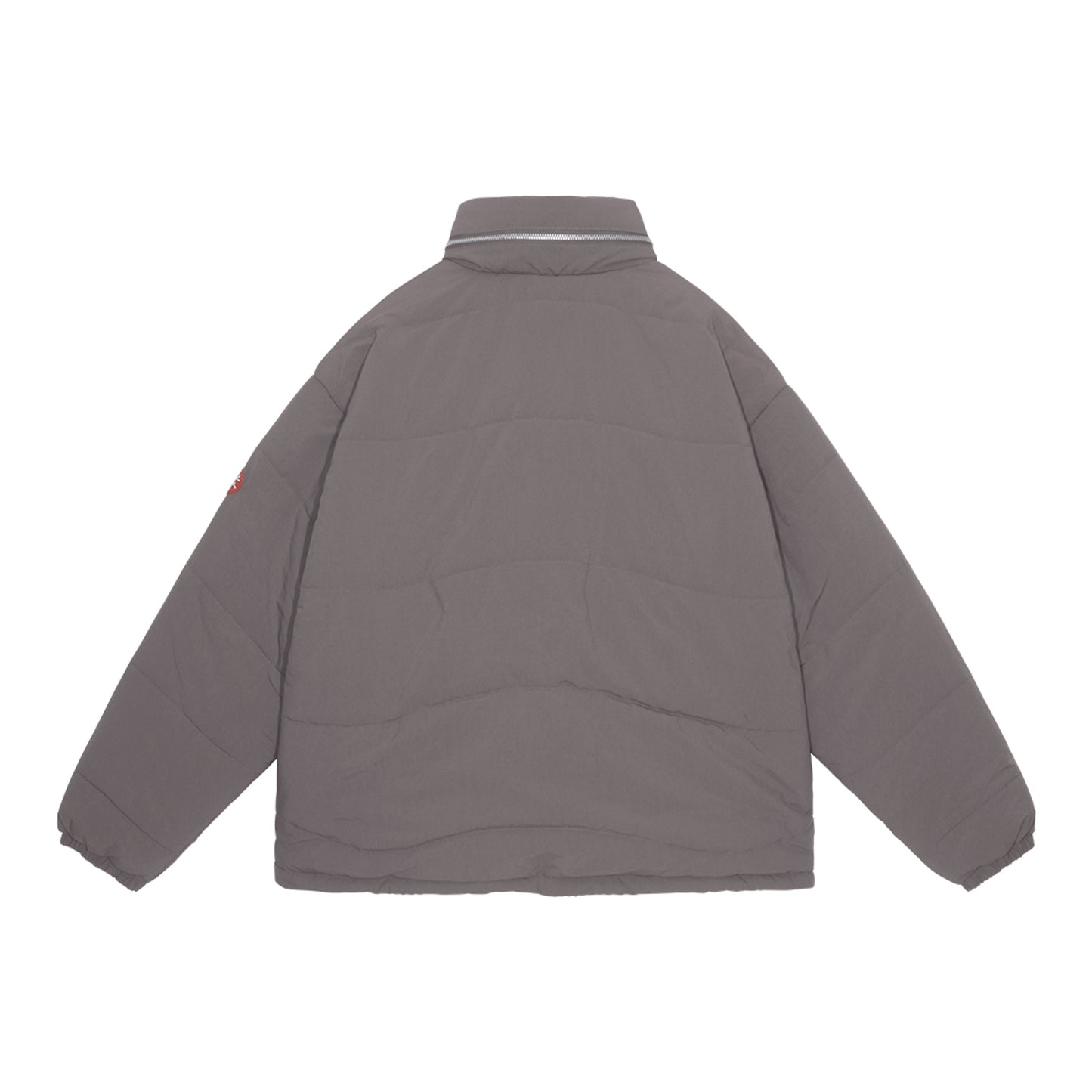 WAVE STITCH PUFF JACKET / GREY