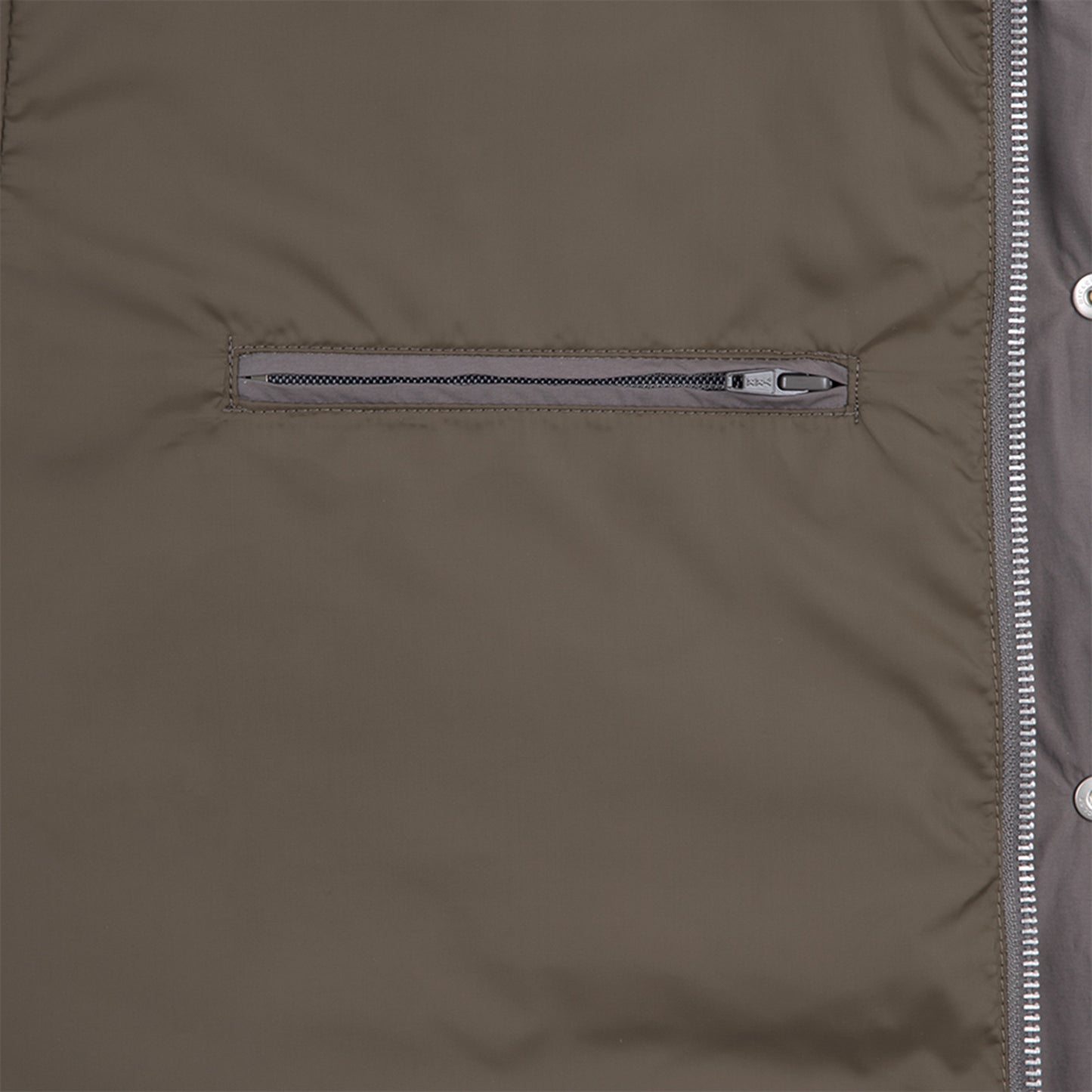 WAVE STITCH PUFF JACKET / GREY