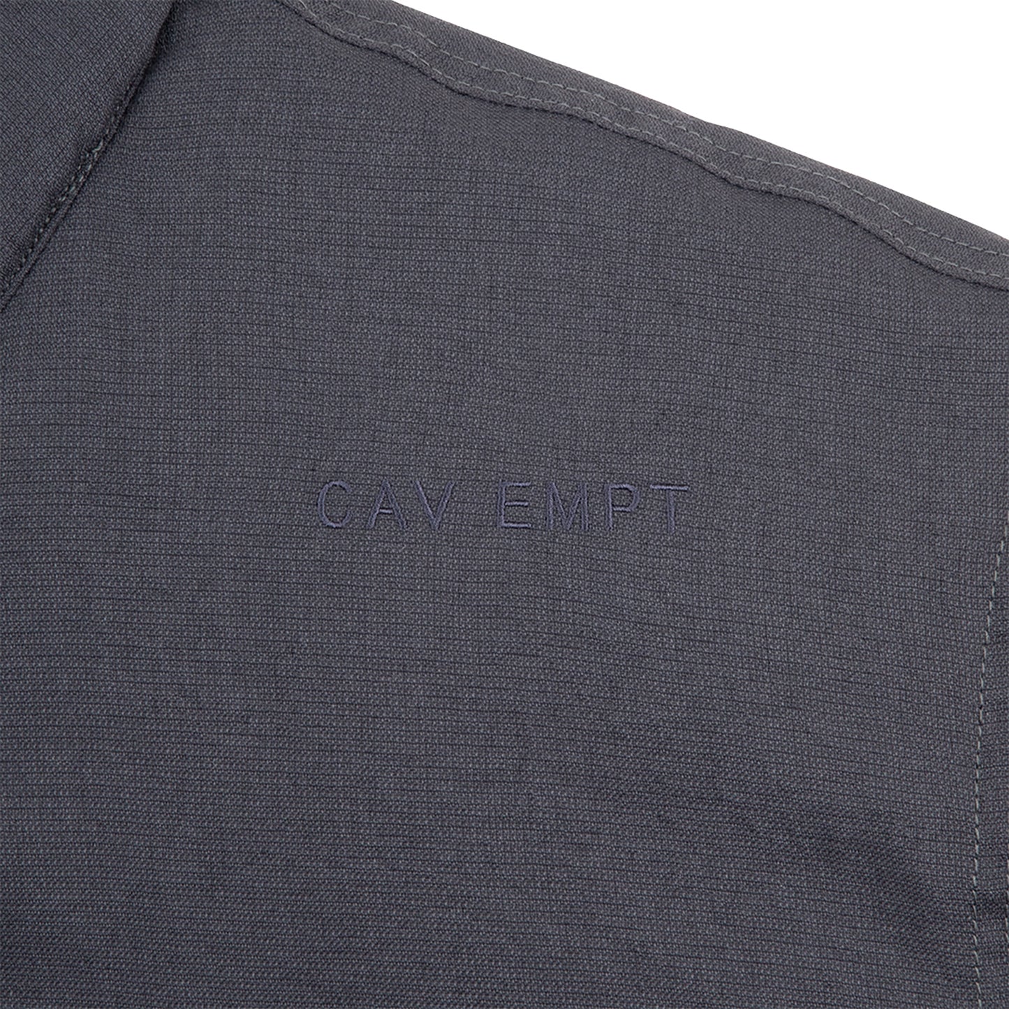 WARM PUFF ZIP COAT / CHARCOAL