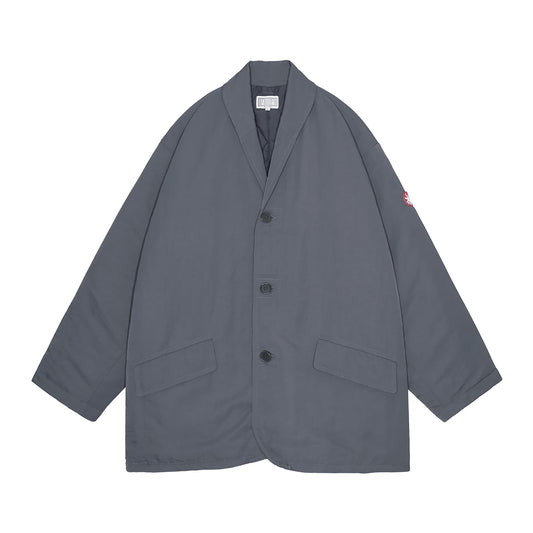 NYLON BUTTON COAT / GREY