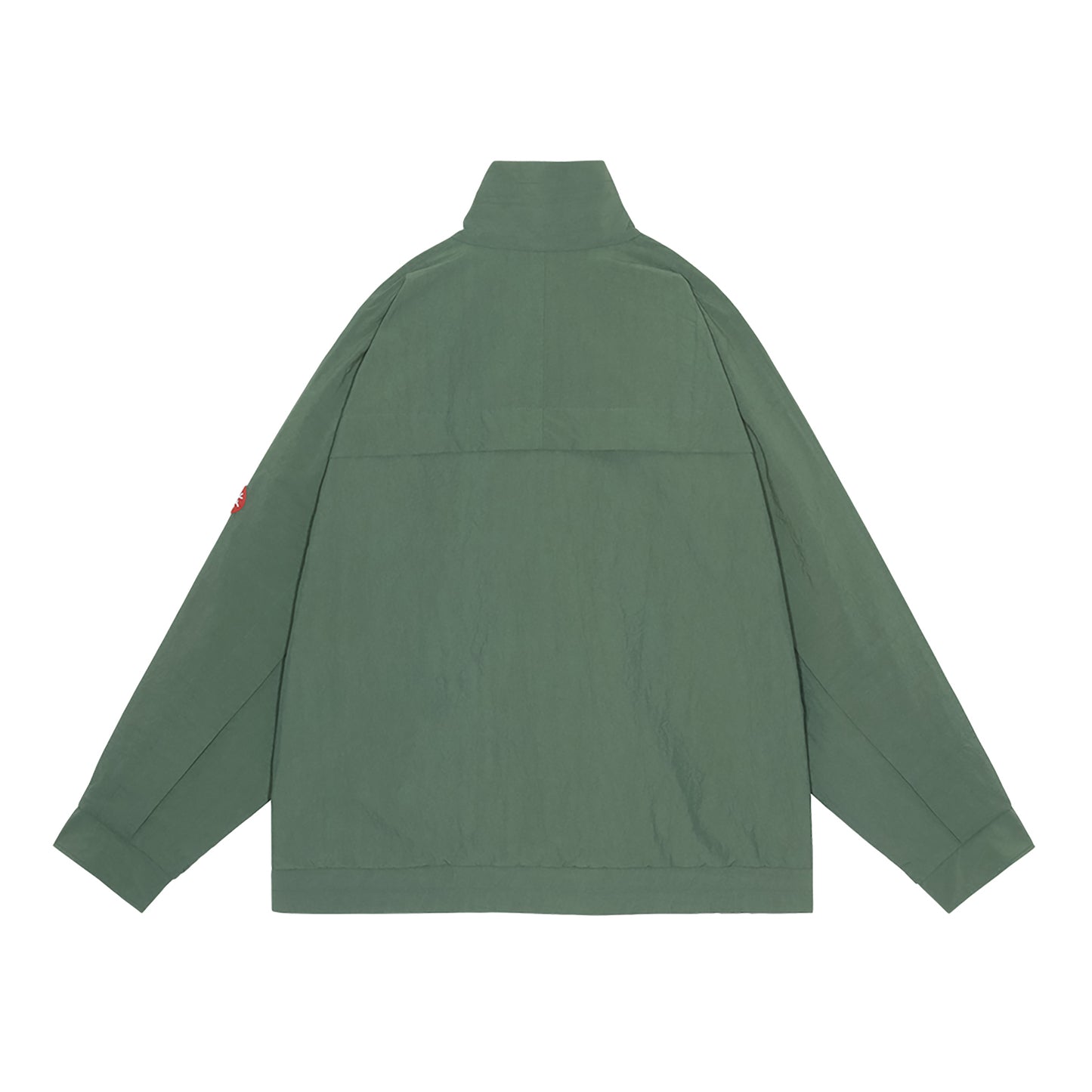 NYLON FLAP SLEEVE JACKET / GREEN