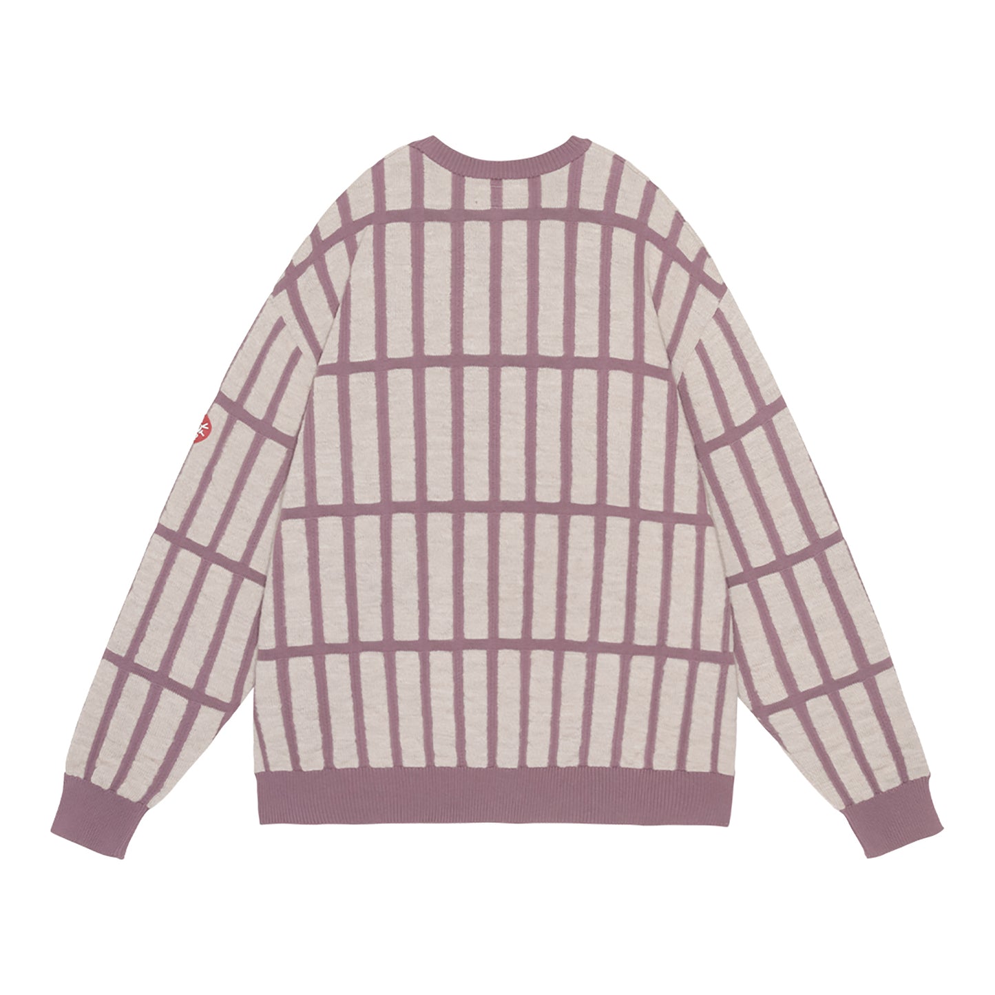 RECTANGULAR BAR KNIT / PURPLE