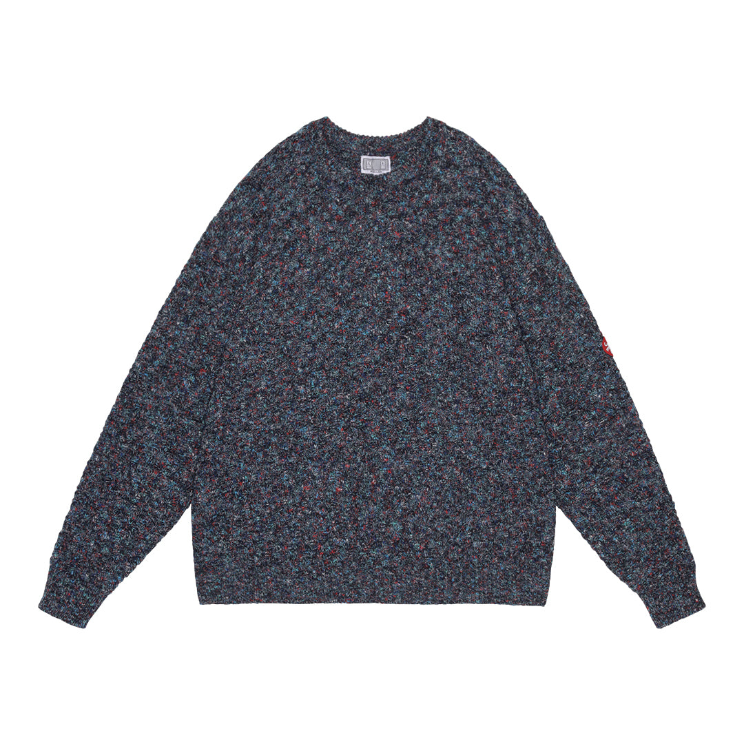 MIX COLOURS LOOSE KNIT / GREY