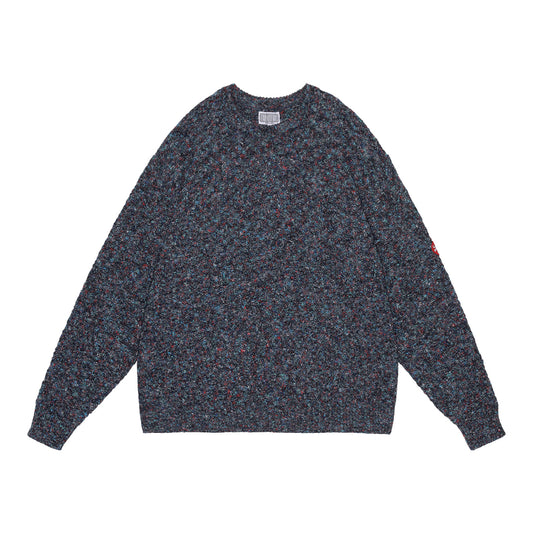 MIX COLOURS LOOSE KNIT / GREY