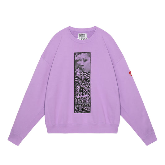JUSTIABLE CREW NECK / PURPLE